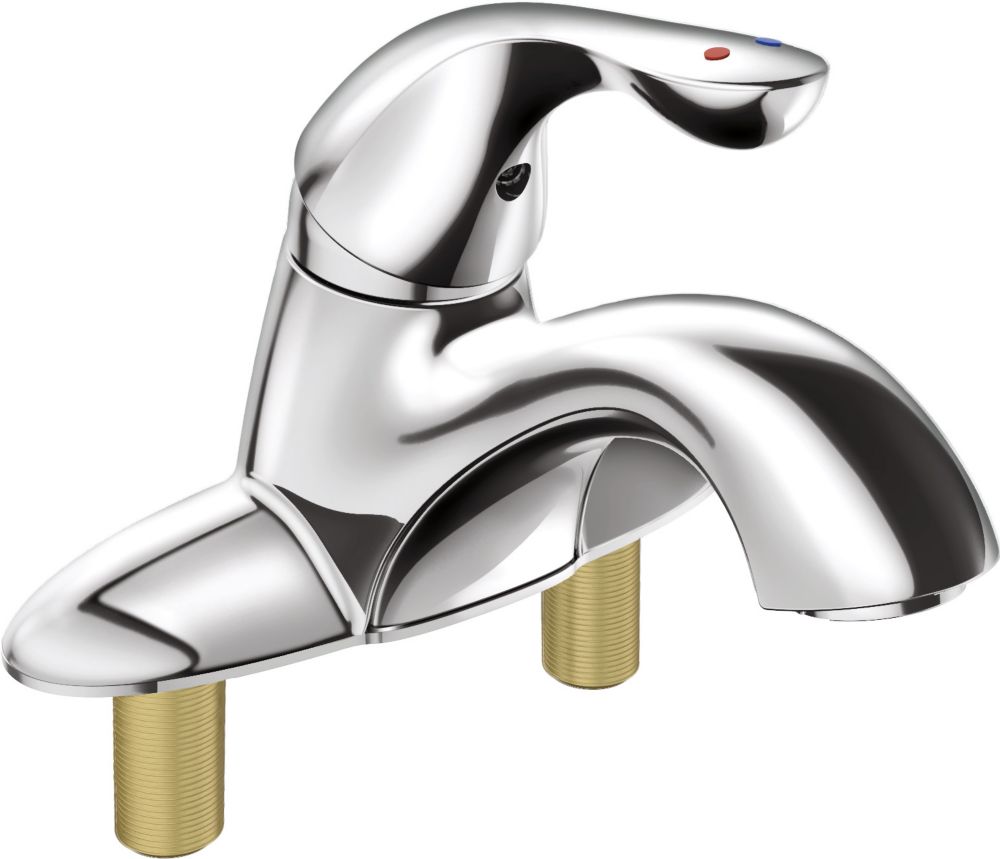 Delta Single Handle Lavatory Faucet, Chrome The Home Depot Canada