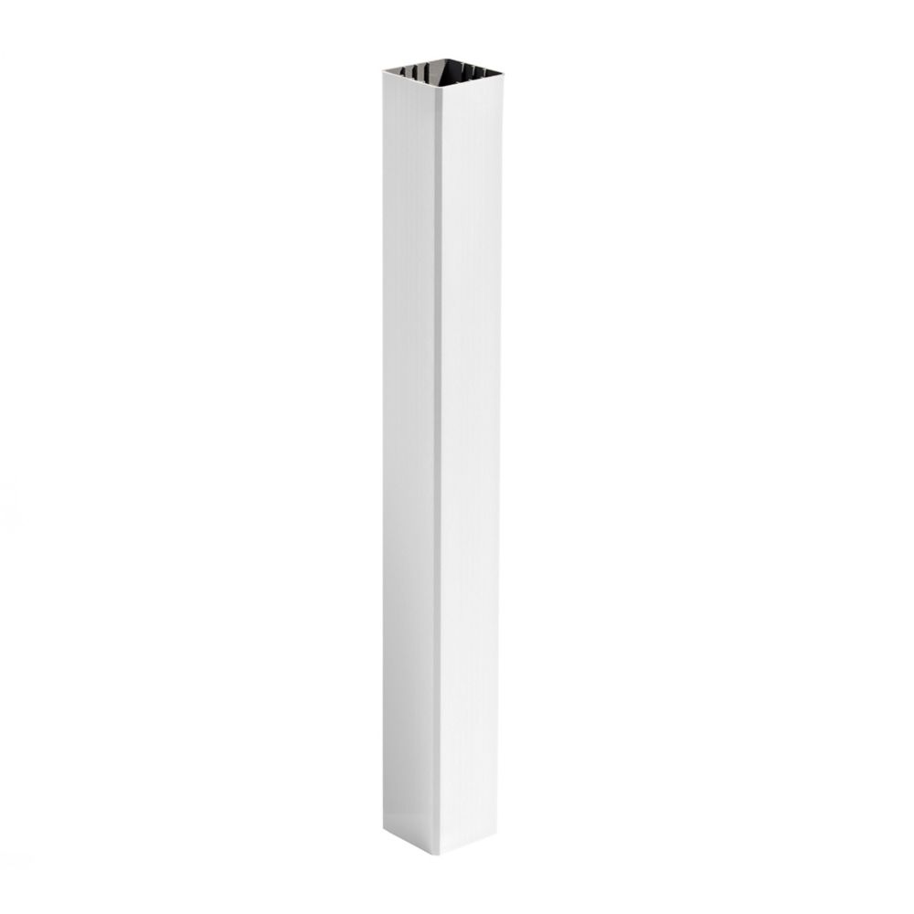Trex 108 inch Transcend 6 inch x 6 inch Post Sleeve White The