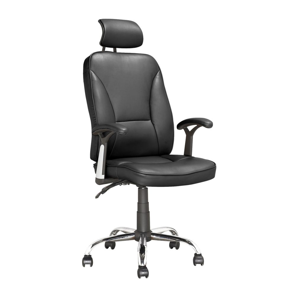 Office Chairs The Home Depot Canada Corliving Workspace Executive Reclining Office Chair In Black
