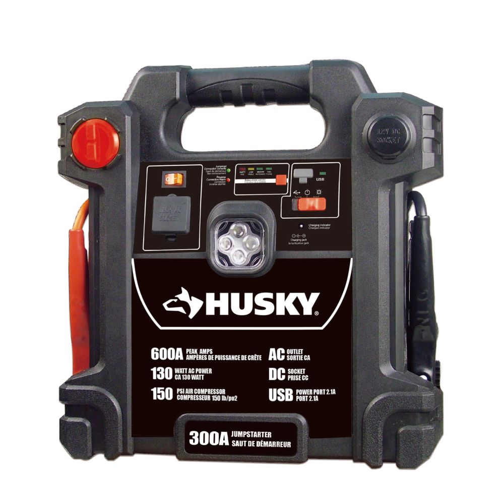 300 amp Jump Starter with Inflator