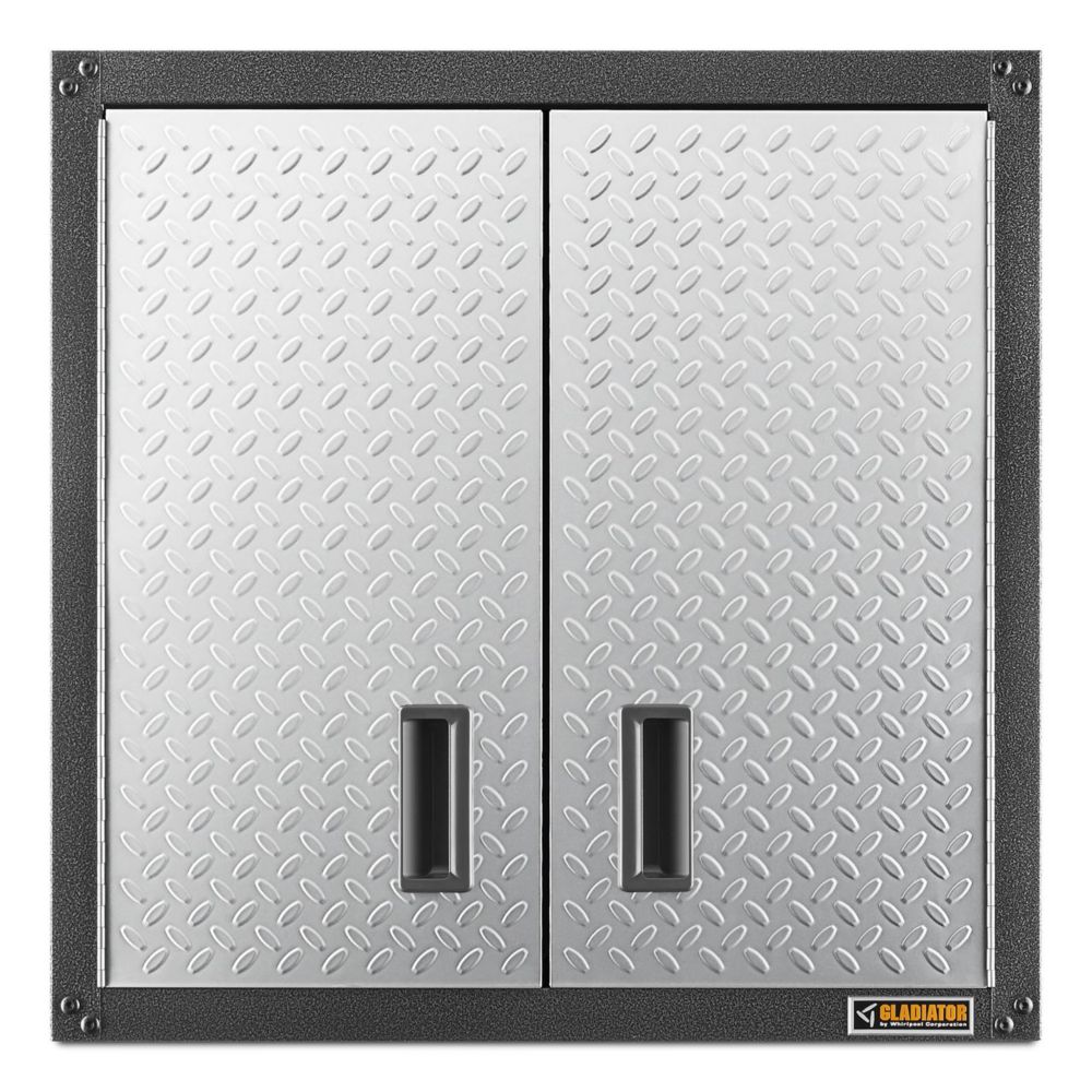 Gladiator Silver Wall Cabinet