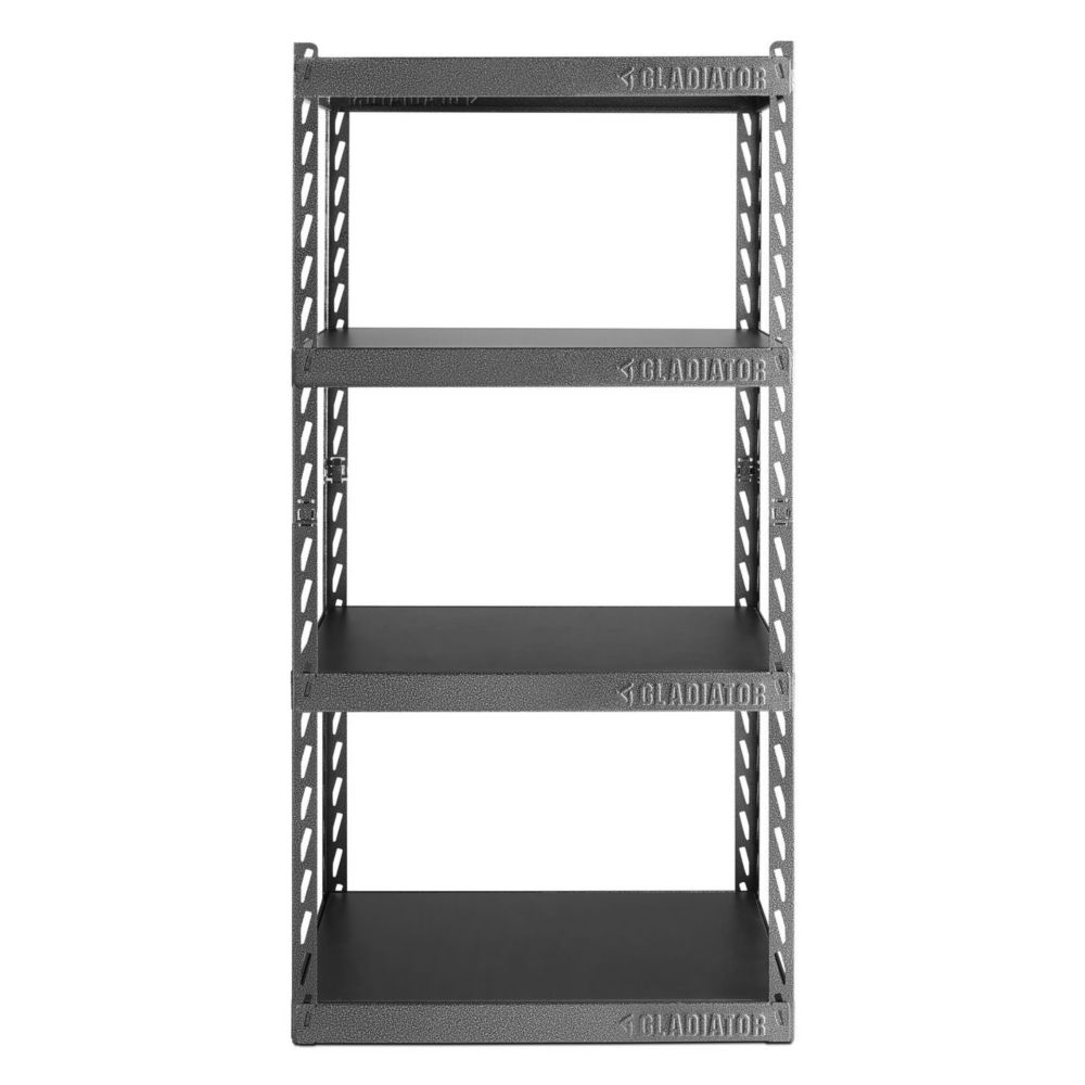 Gladiator EZ Connect 30inch W Rack with Four 15inch D Shelves in
