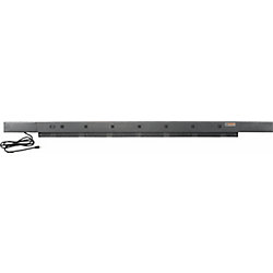 6 ft. or 8 ft. 9-Outlet Workbench Power Strip with Tool Caddy Extensions in Hammered Granite