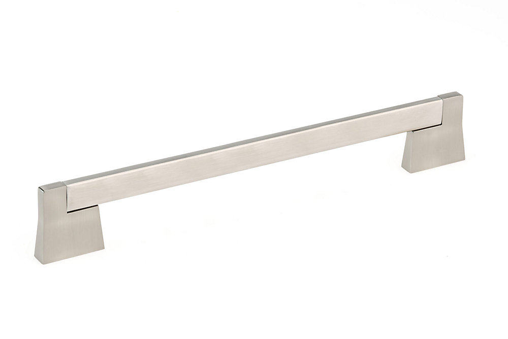Contemporary Metal Pull 10 18 Inch 256 Mm Ctoc Brushed Nickel Manhattan Collection Contemporary Metal Pull 10 18 Inch 256 Mm Ctoc Brushed Nickel Manhattan Collection