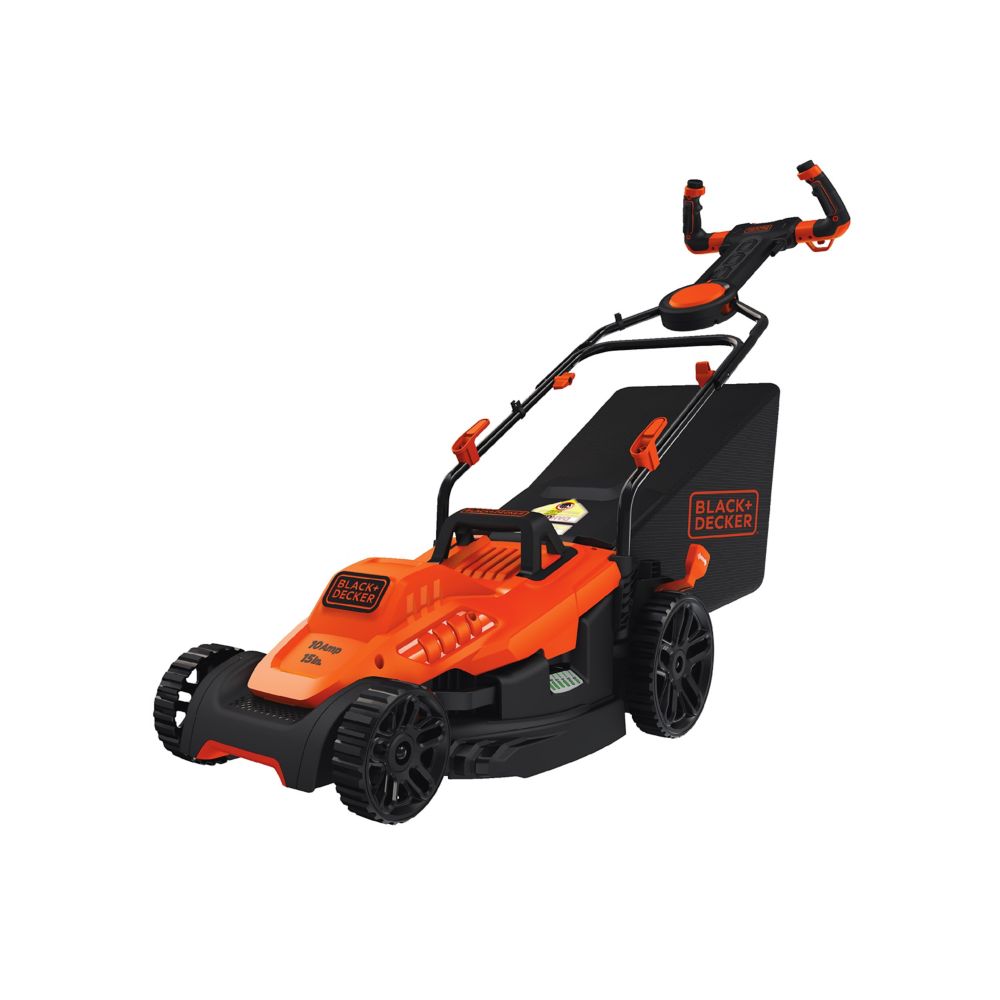 BLACK+DECKER 10 amp 15inch Electric Lawn Mower with Pivot Control