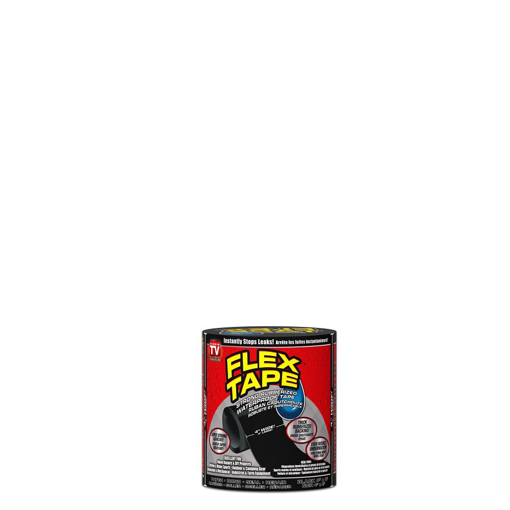Super Strong Waterproof Flex Tape Clear 4/" x 5/' Rubberized BUY DIRECT!