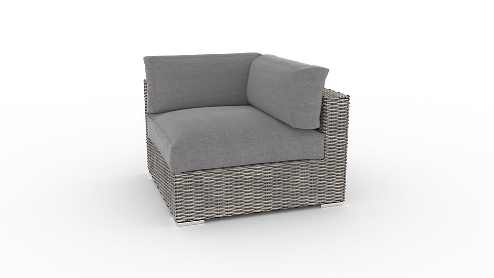 Modulo Corner Sunbrella Cast Slate 40434