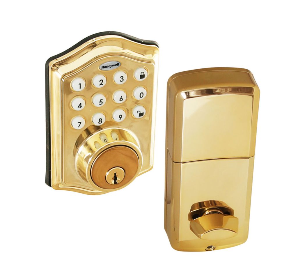 keyless deadbolt door lock