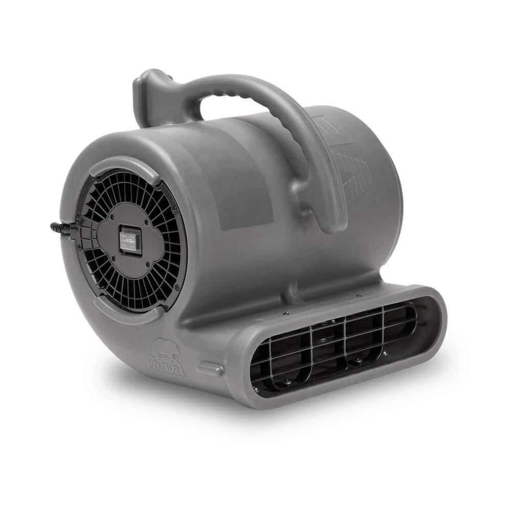 BAir 1/2 HP 2820 CFM Air Mover Grey The Home Depot Canada
