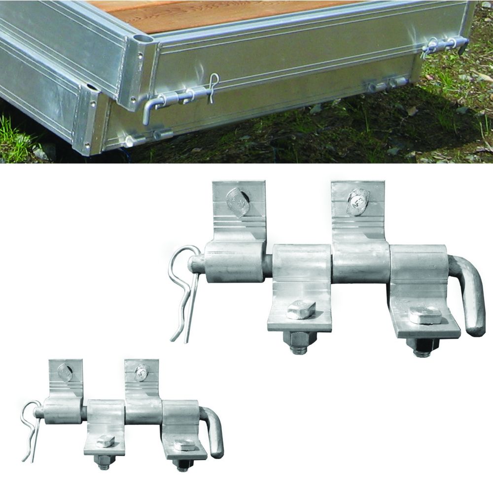 Multinautic Pair (2) Aluminum Connector Hinges for QP454, QP475 and