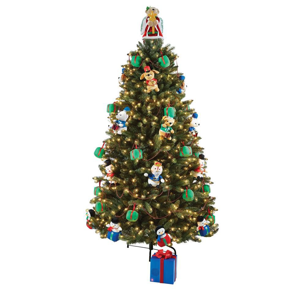 Home Accents Holiday 8 ft. Animated Plush Tree | The Home Depot Canada