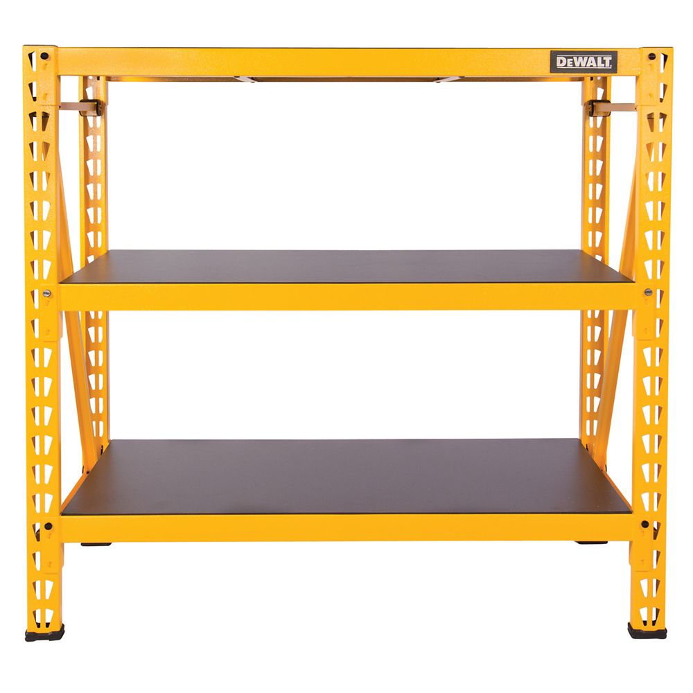 DEWALT 48-inch H x 50-inch W x 18-inch D 3-Shelf Steel / Laminate ...