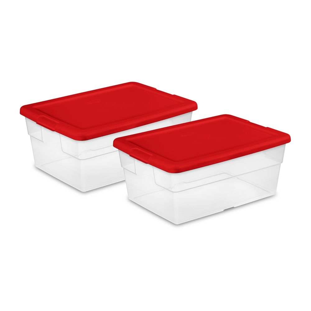 Sterilite 15L Storage Box (2Pack) The Home Depot Canada