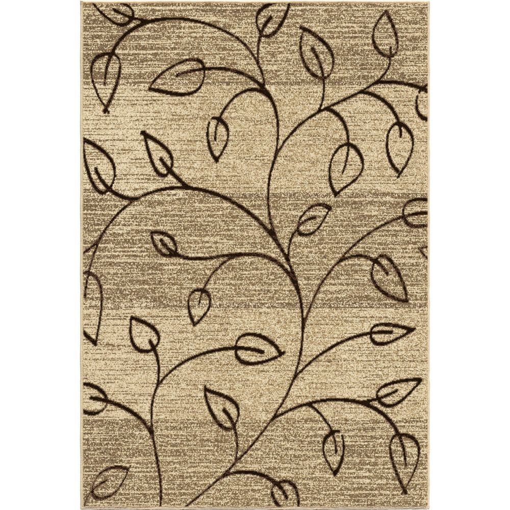 Orian Rugs Kingwood Driftwood 5 ft. 2inch x 7 ft. 6inch Outdoor Area