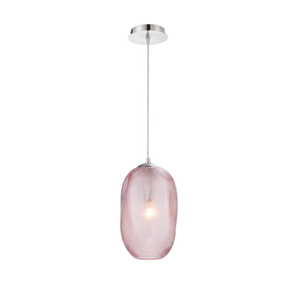 Eurofase Labria Small Gl Pendant Light Fixture In Pink The Home Eurofase Labria Small Gl Pendant Light Fixture In Pink