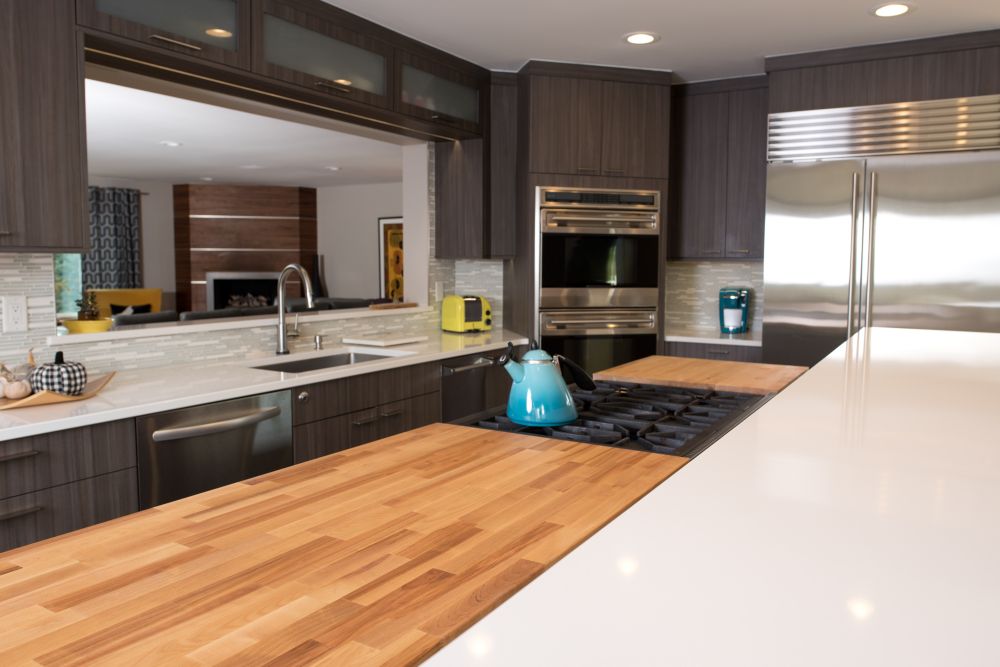 Hardwood Reflections Solid Butcher Block Countertop