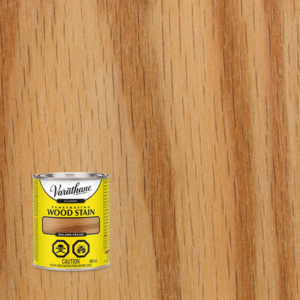 Varathane Classic Penetrating Wood Stain Golden Pecan 946ml The Home Depot Canada 2509