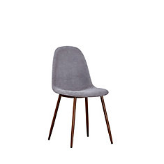 Elm Side Dining Chair in Grey (Set of 2)