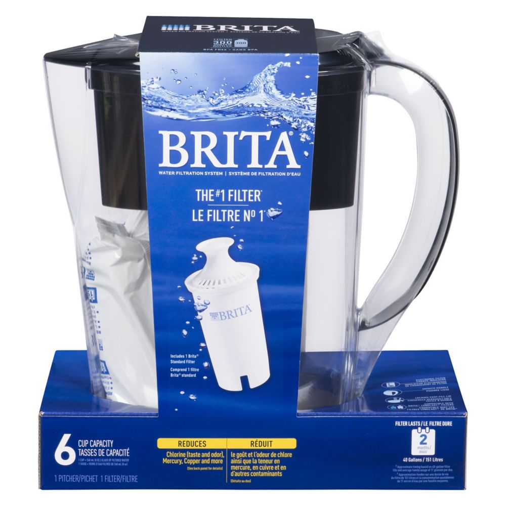 Santevia Single Alkaline Water Pitcher Filter The Home Depot Canada