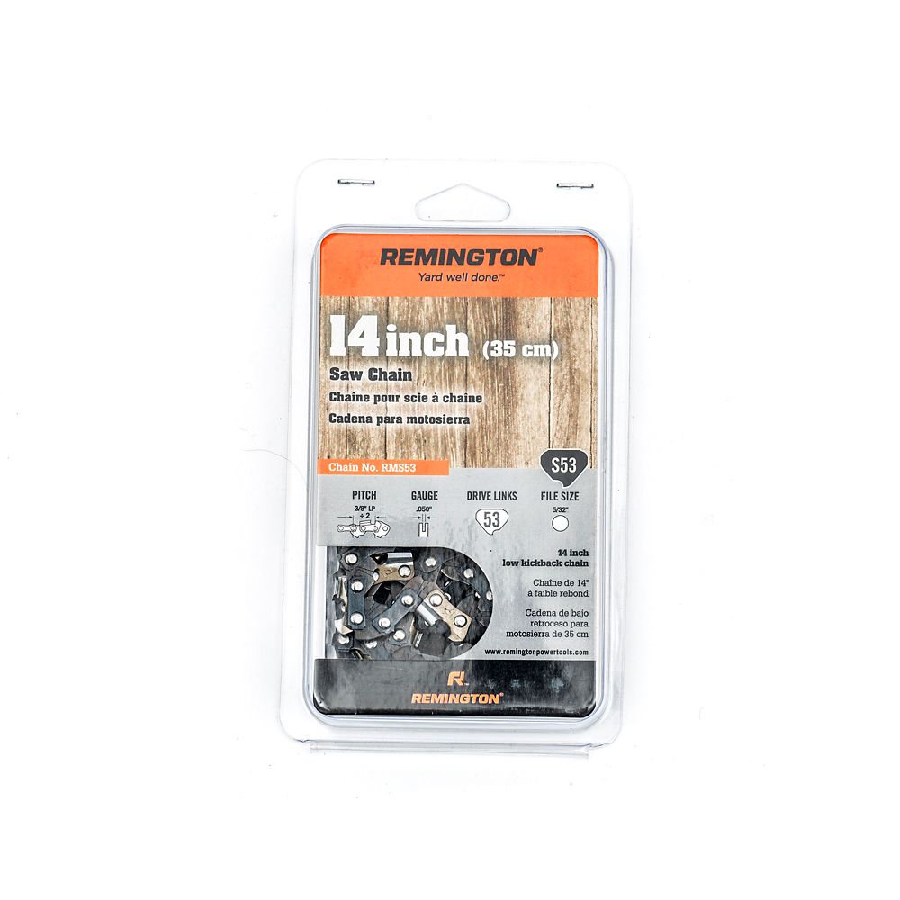 Remington Chainsaw 14inch Saw Chain The Home Depot Canada