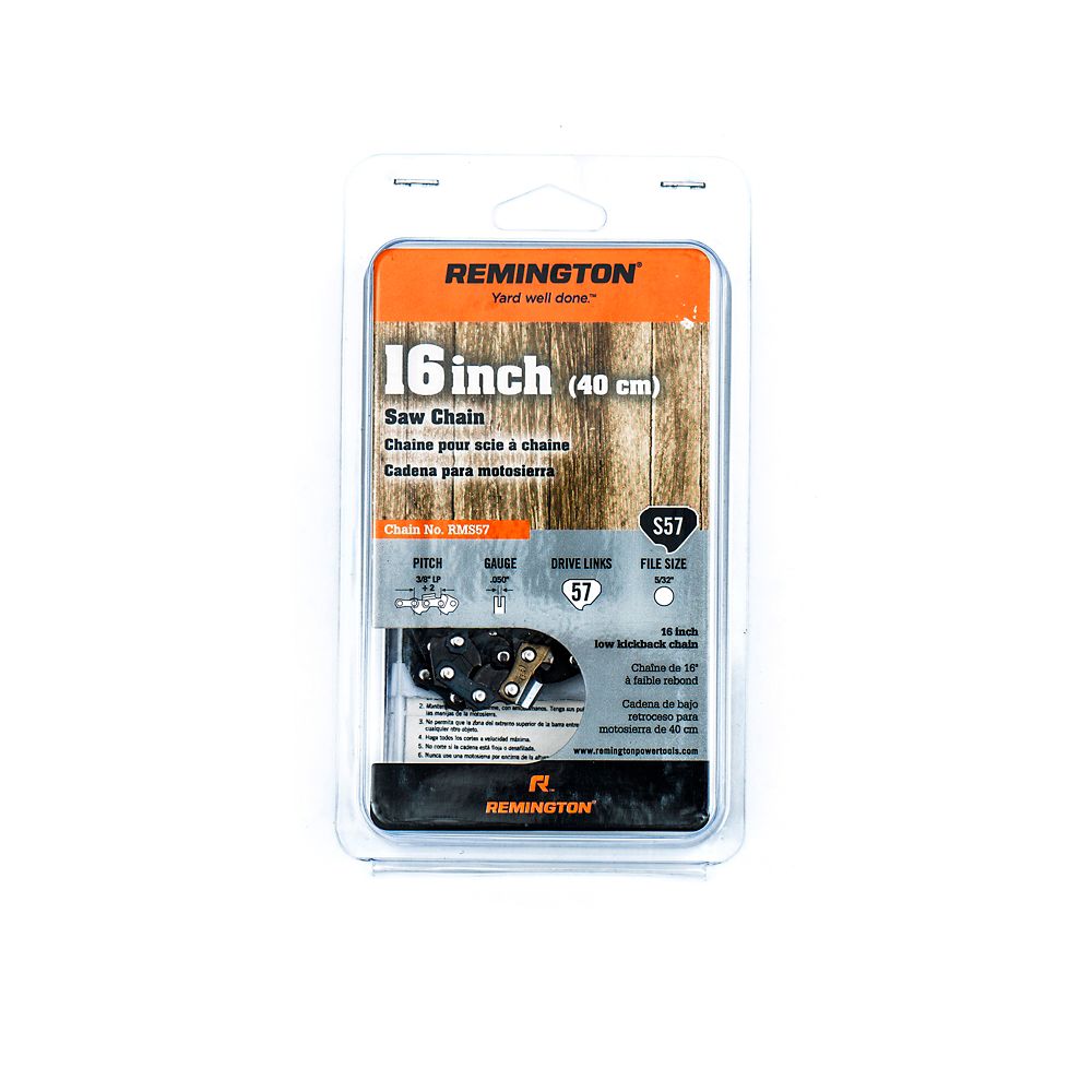 Remington Chainsaw 16-inch Saw Chain | The Home Depot Canada