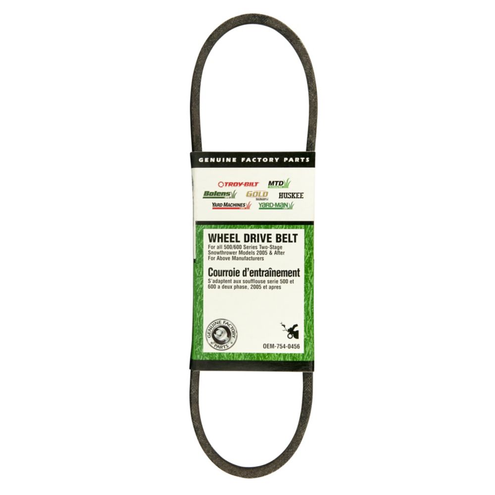 MTD OEM Replacement Snow Thrower Wheel Drive Belt 500/600 Series (2005 ...