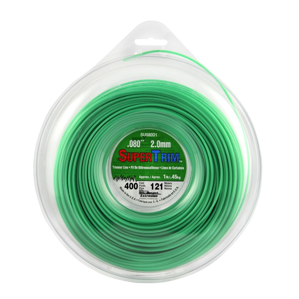 Super Trim .080inch X 400 ft. Round Trimmer Line The Home Depot Canada