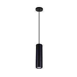 Stowe 3-inch 1-Light Mini Pendant Light Fixture with Black Finish