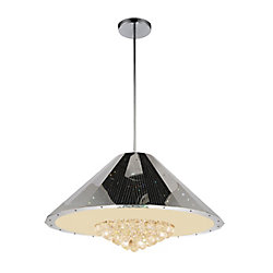Yangtze 32 inch 12 Light Chandelier with Chrome Finish