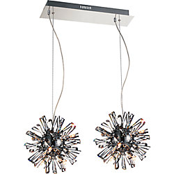 Flair 11 inch 18 Light Chandelier with Chrome Finish