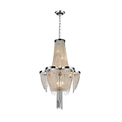 Taylor 14 inch 7 Light Pendant with Chrome Finish