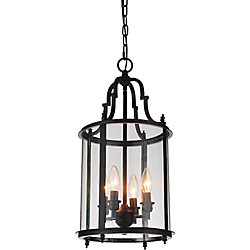 Desire 11 inch 4 Light Mini Pendant with Oil Rubbed Bronze Finish