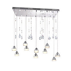 Mariann 32 inch LED Chandelier with Chrome Finish