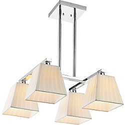 Tilly 16 inch 4 Light Chandelier with Chrome Finish