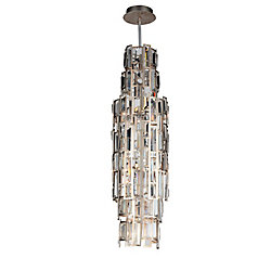 Quida 10 inch 7 Light Mini Pendant with Champagne Finish