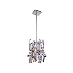 Arley 6 inch 1 Light Pendant with Chrome Finish