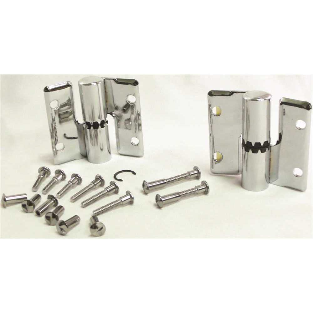 STRYBUC INDUSTRIES Surface Mounted Gravity Hinge LeftHand In/Right