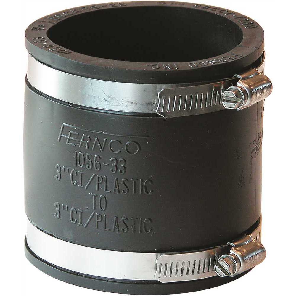 Fernco Flexible Coupling 3 inch The Home Depot Canada