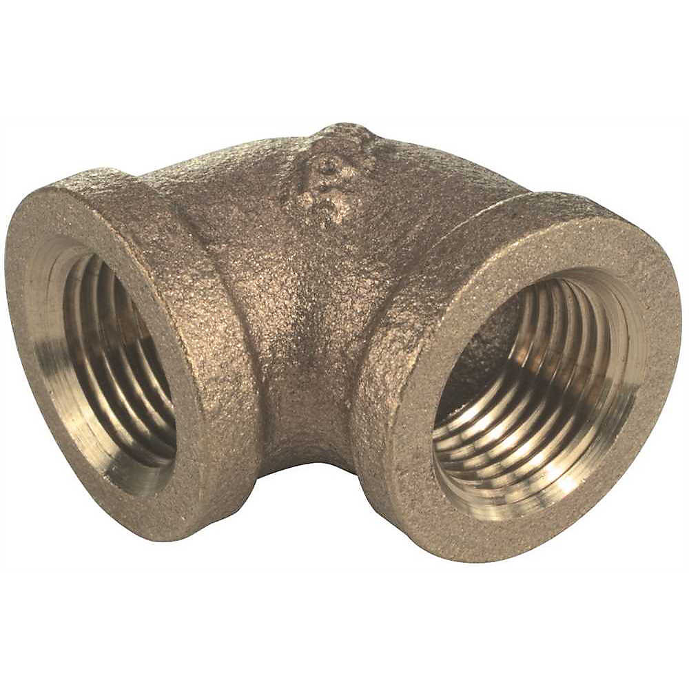 Brass 90 Degree Elbow, 3/4 inch, Lead Free