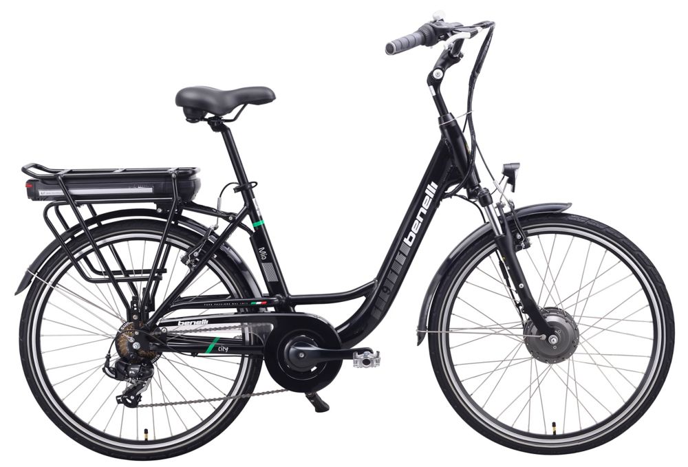 Benelli Mio 26inch Black Electric Bike The Home Depot Canada