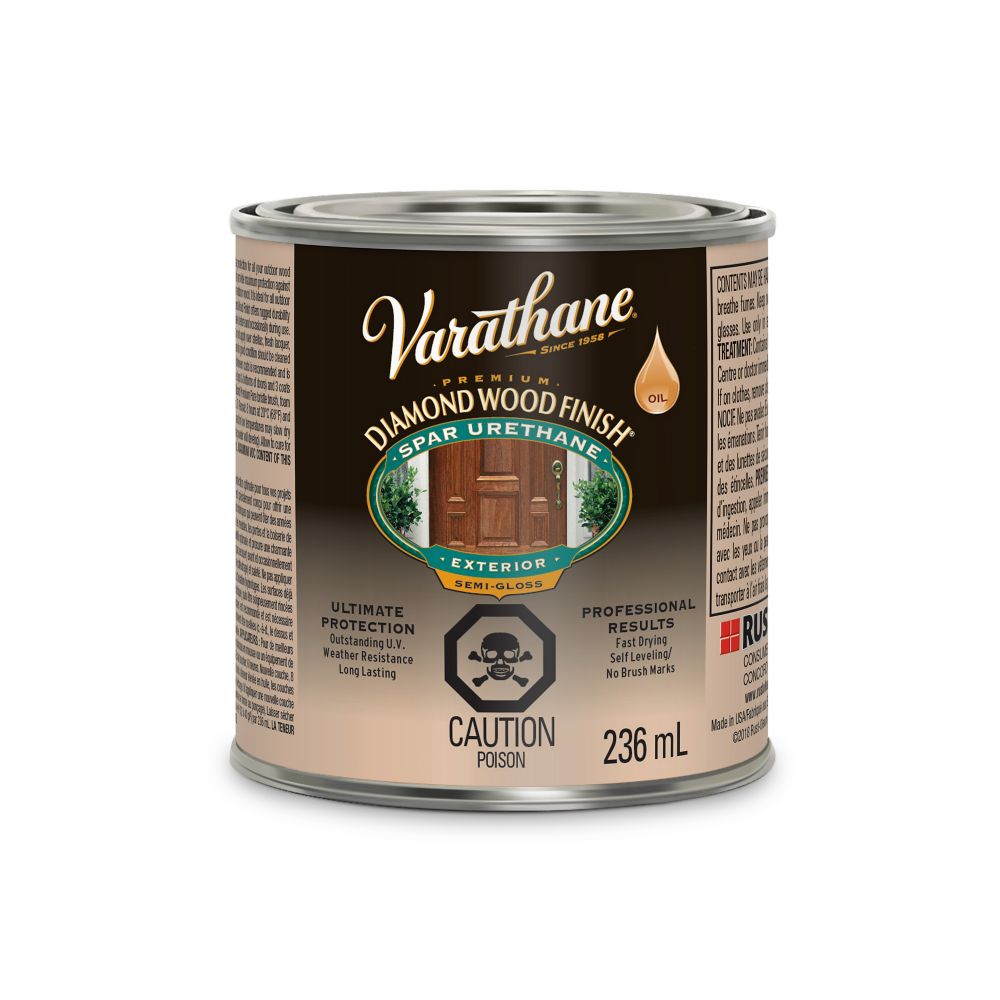 Varathane Diamond Wood Finish OB Exterior SemiGloss 236ml