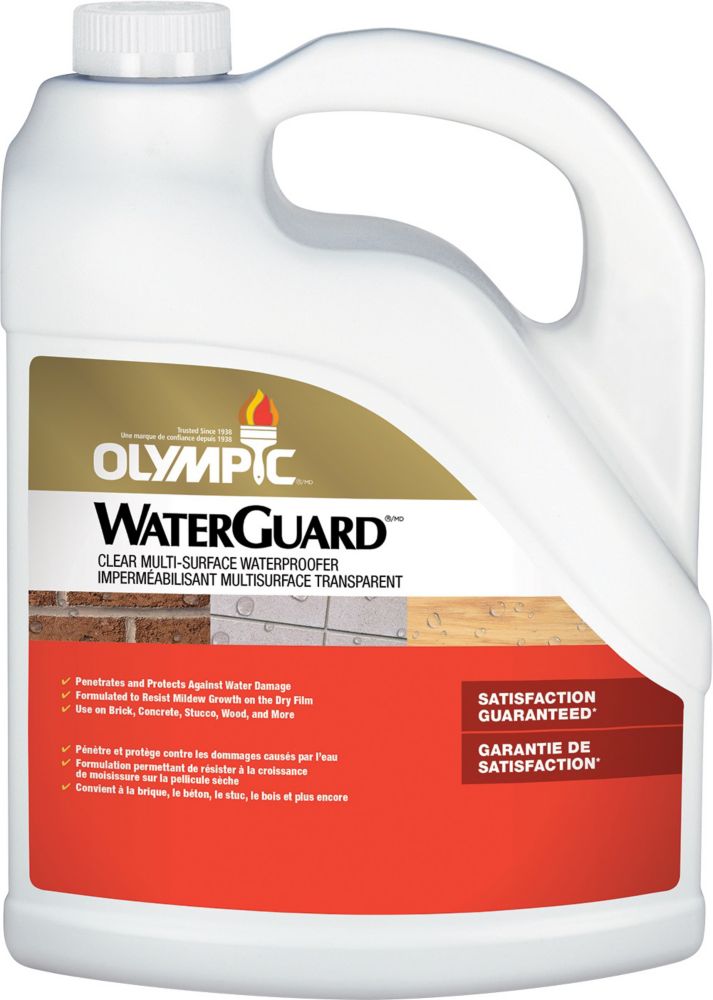 Olympic WaterGuard Clear MultiSurface Waterproofer 3.78 L55548XIC