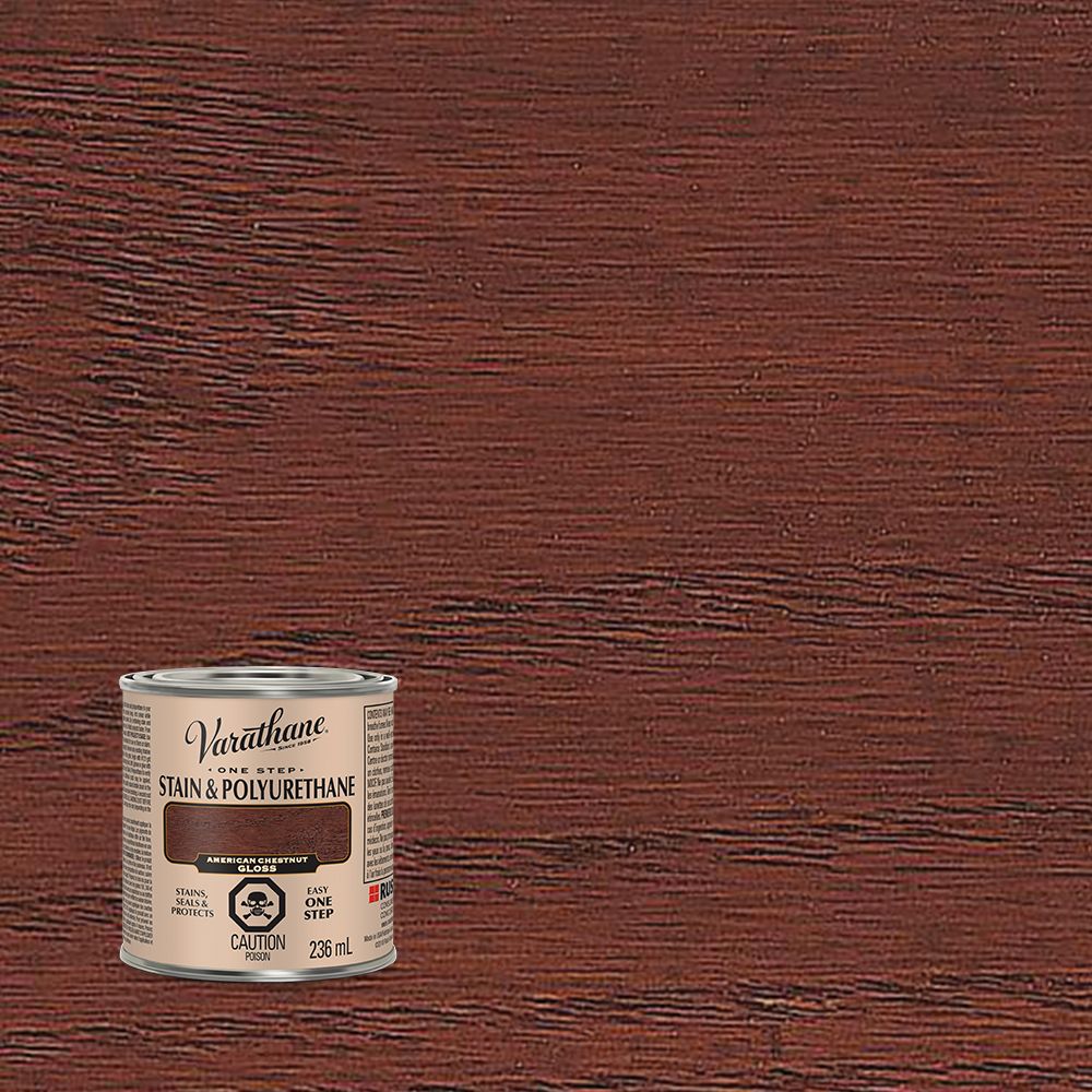 Varathane One Step OilBased Stain &amp; Polyurethane In Gloss