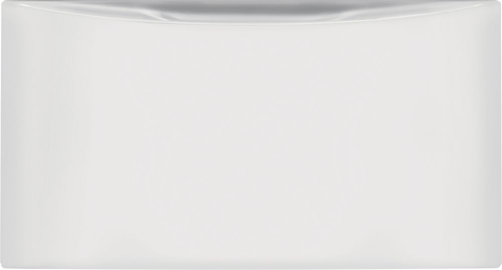 Electrolux 15inch Laundry Pedestal with Storage Drawer in White The