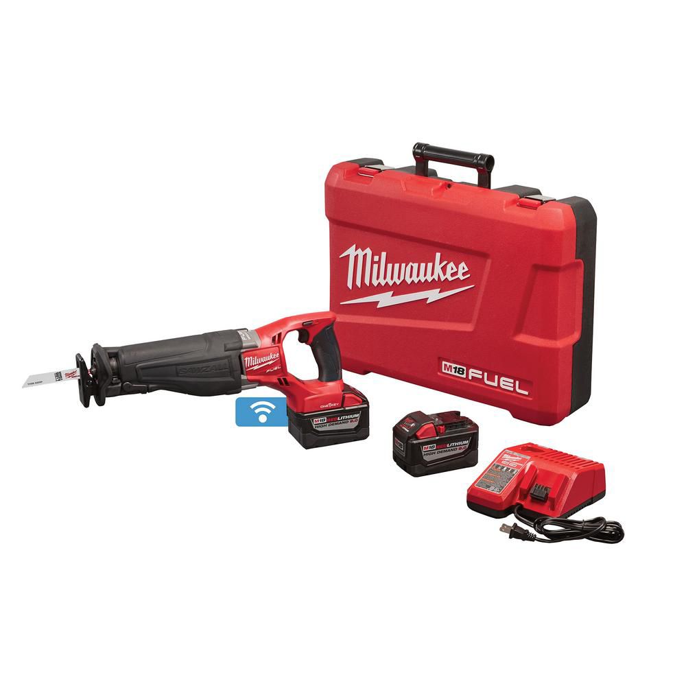 Milwaukee Tool M18 FUEL ONEKEY 18V Li-Ion Brushless Cordless SAWZALL ...