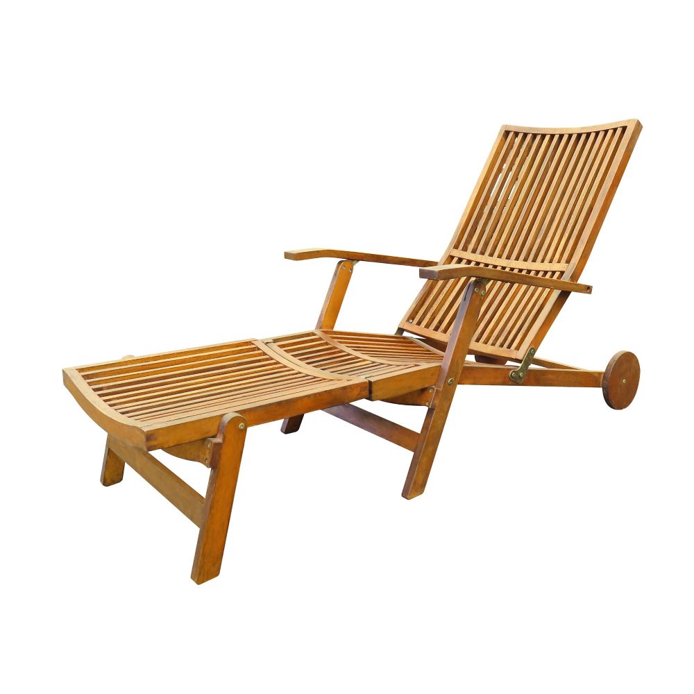 Stockholm Chaise Lounge Deck Chair | The Home Depot Canada