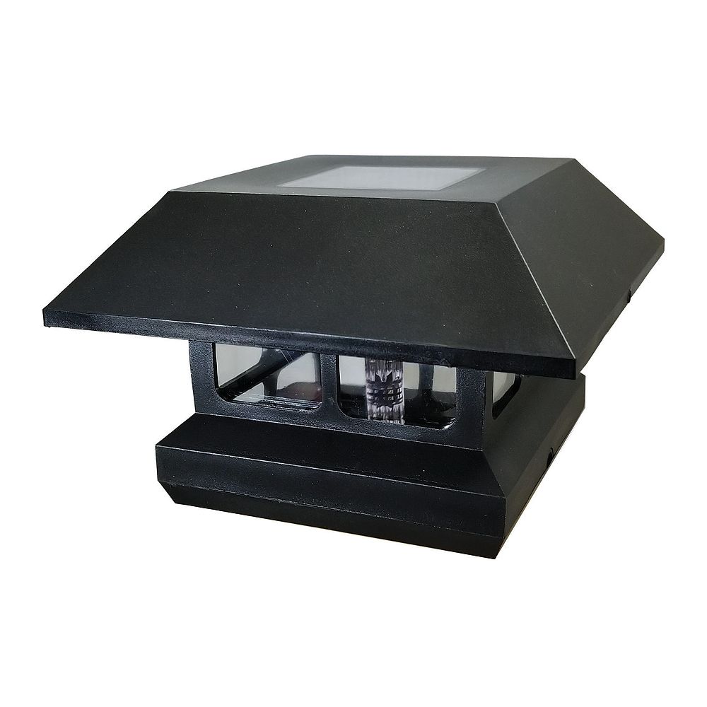 Veranda 4inch x 4inch Solar Post Cap 6 Pack The Home Depot Canada