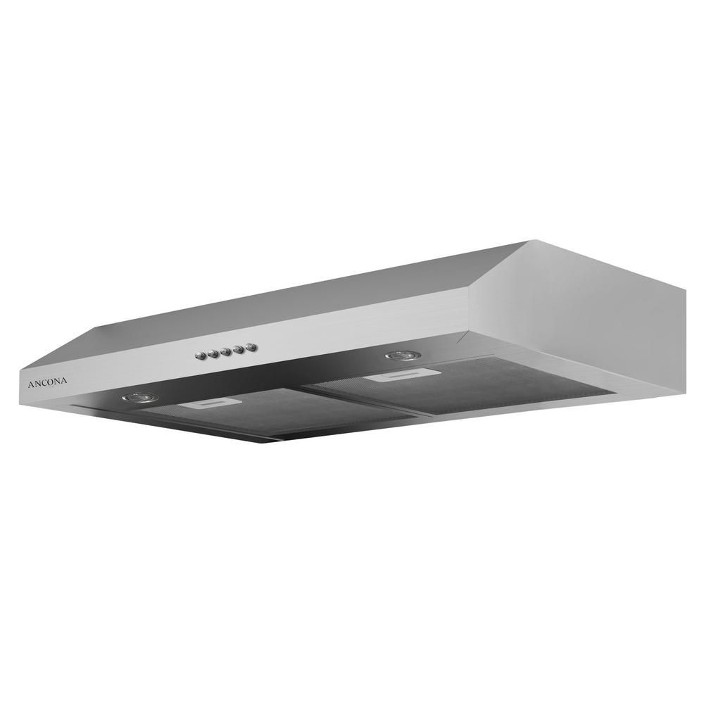 Vissani 30 Inch 460CFM Under Cabinet Range Hood In Stainless Steel   P 1001157388 