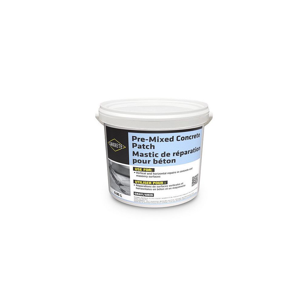 SAKRETE PreMixed Concrete Patch 0.95L The Home Depot Canada