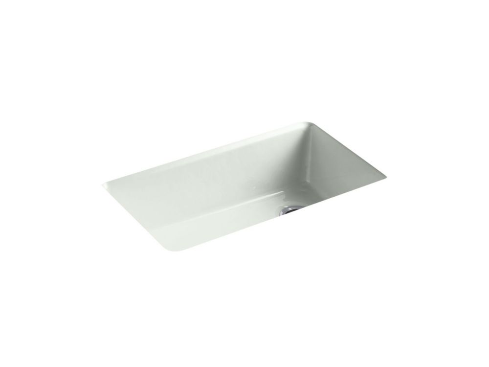 Kohler Riverby Undermount Cast Iron 33 Inch 5 Hole Single Bowl
